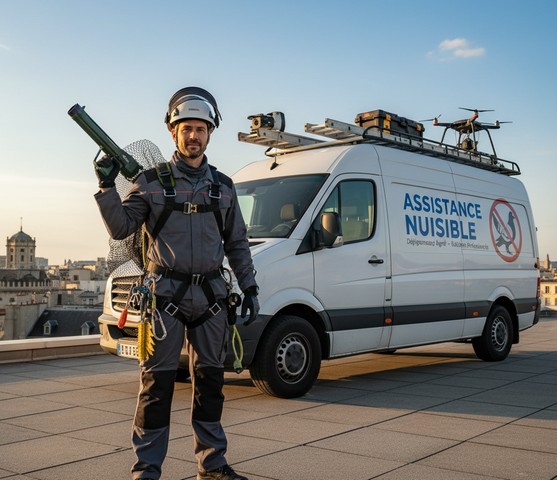 entreprise de dépigeonnage