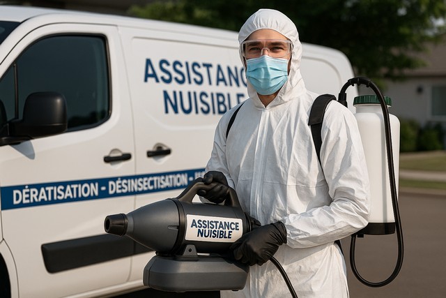 entreprise de désinfection
