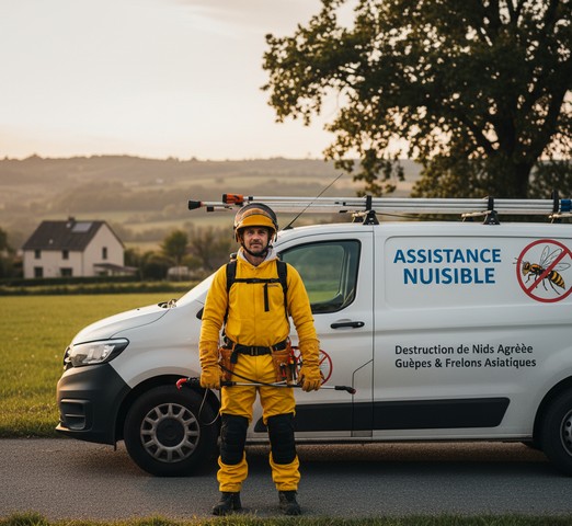 entreprise de destruction de nid de guêpes et frelons asiatiques