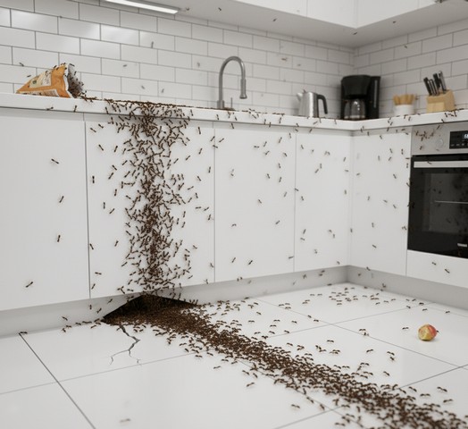 infestation de fourmis