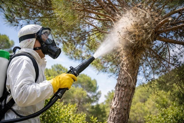 traitement des chenilles processionnaires