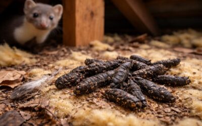 Crottes de fouine : identification et méthodes d’élimination