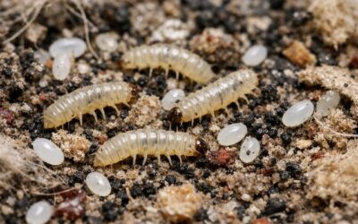 Larves de puces : les reconnaître et s’en débarrasser