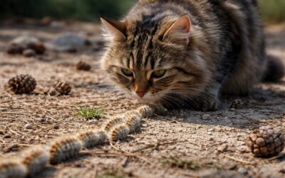 Chenille processionnaire : danger mortel pour votre chat, que faire ?