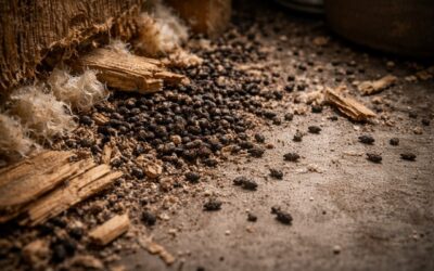 Crottes de souris : identification, risques, solutions