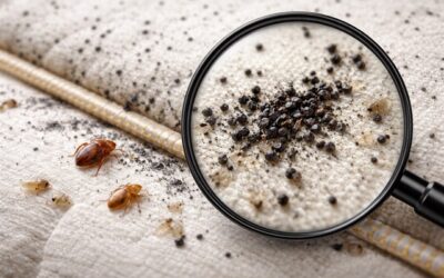 Crotte de punaise de lit : à quoi ressemblent-elles et où les trouver