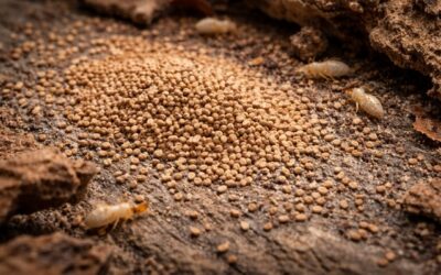 Excréments de termites : les reconnaître et réagir