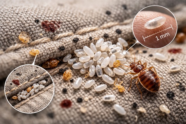 oeuf de punaise de lit