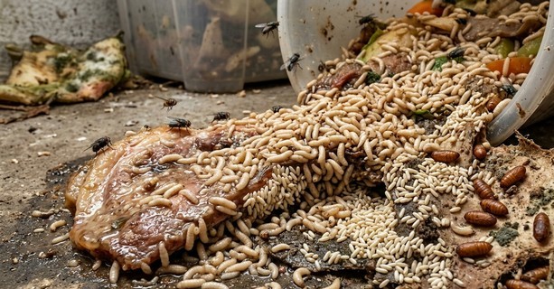 À quoi ressemble un nid de mouches