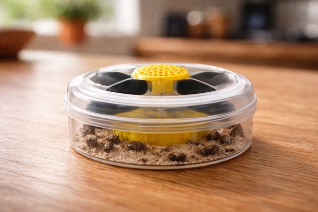 Boîte à mouches mécanique