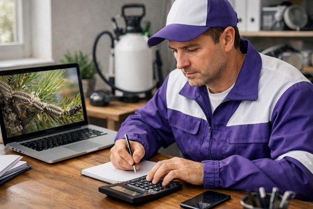 Chenilles processionnaires : prix enlèvement en 2026