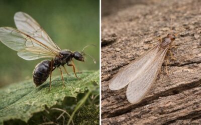 Fourmi volante ou termite : les distinguer aisément