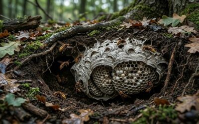 Nid de frelon sous terre : comment agir ?