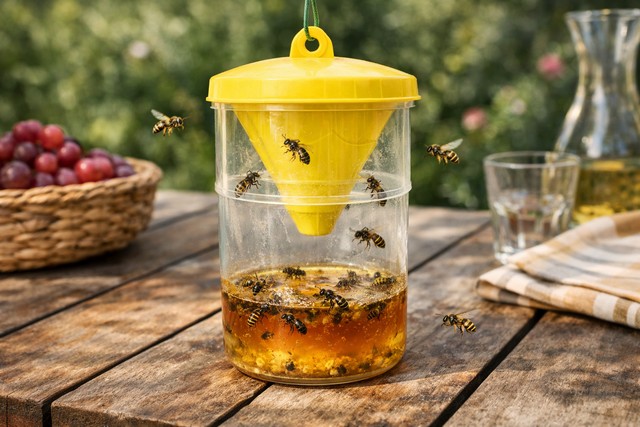 Piège à guêpe : fabriquer un piège efficace facilement