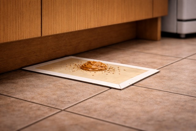 Piège collant contre les souris