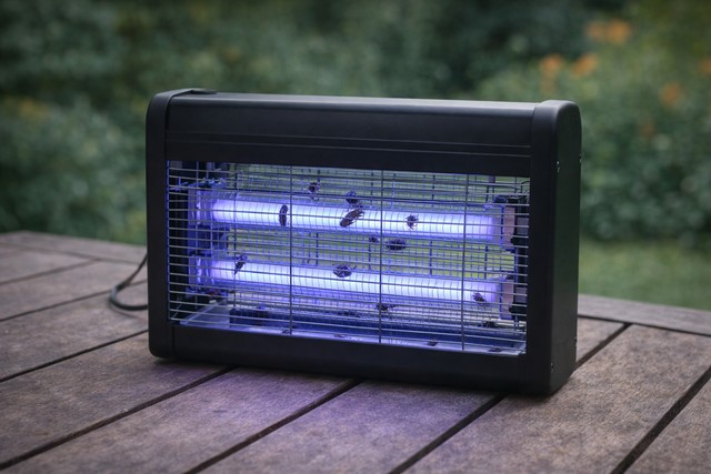 Piège lumineux UV contre les frelons asiatiques