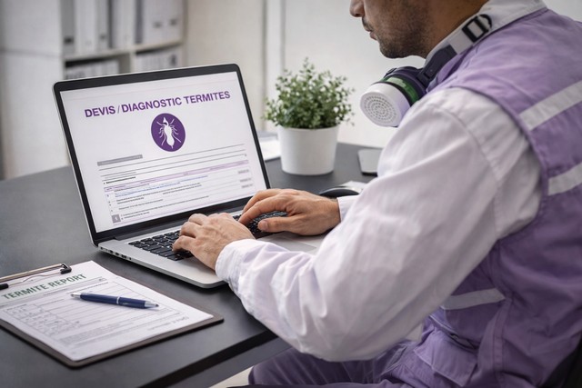 Prix diagnostic termites : tarif et exemples 2026