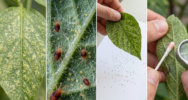 Repérer les araignées rouges sur vos plantes