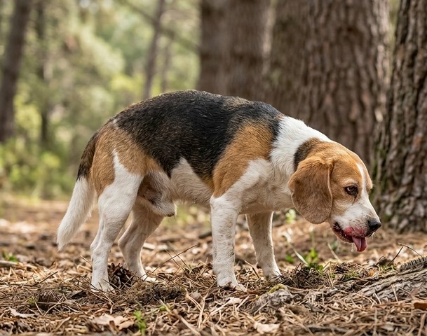 danger chenilles processionnaires sur un chien