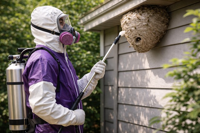 Nid de guêpes : choisir le bon exterminateur