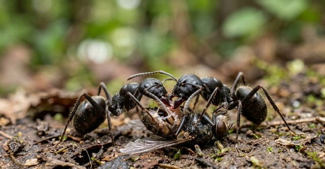 que mangent les fourmis
