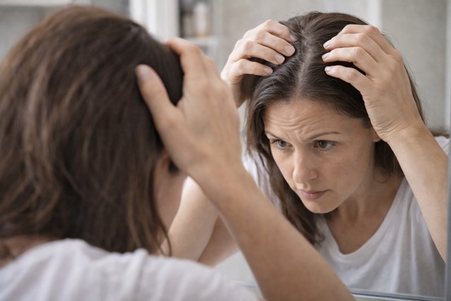 reconnaître les poux sur les cheveux