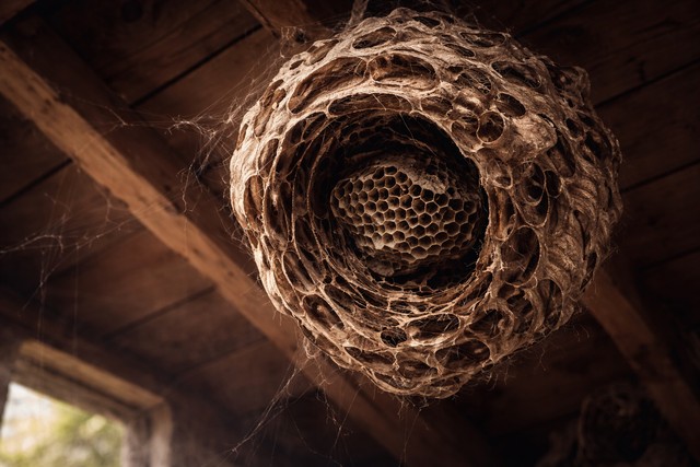 reconnaître nid de frelon vide