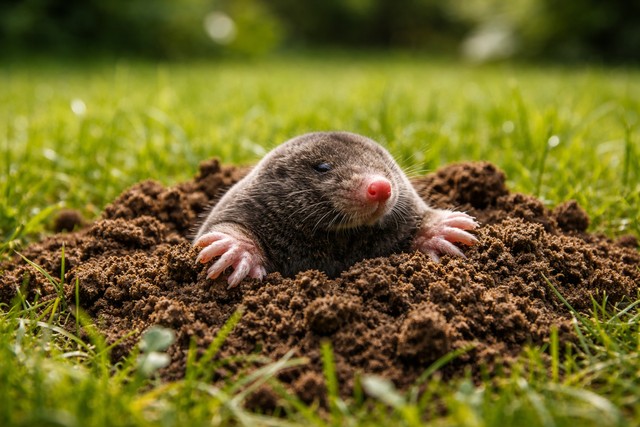 se débarrasser des taupes