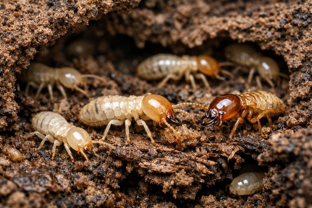 termites de sol