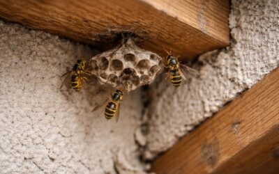 Guêpes : comment prévenir un nid dans votre maison ?