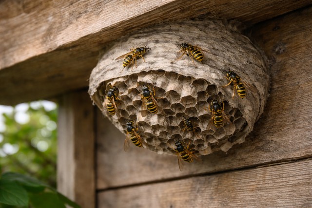 Nid de guêpes