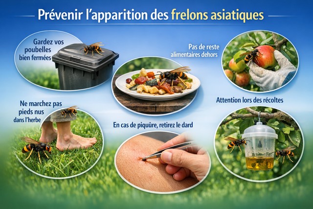 Prévenir les frelons asiatiques _ astuces clés