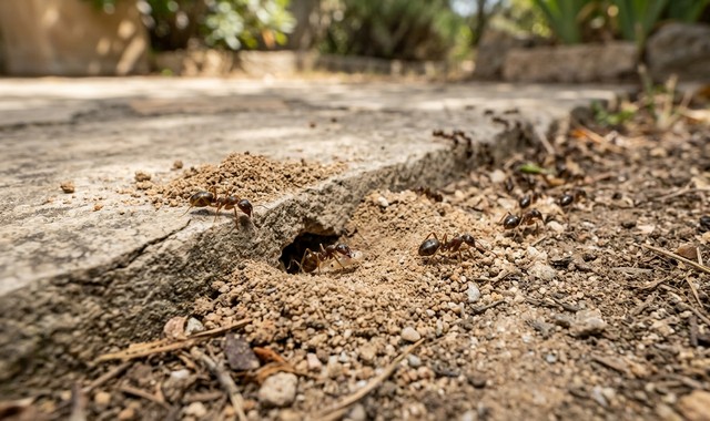 nid de fourmis Tapinoma magnum