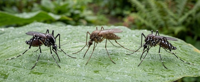 Identifier les différents types de moustiques